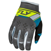 Детски мотокрос ръкавици FLY RACING Kinetic Prix- Charcoal/Hi-Vis