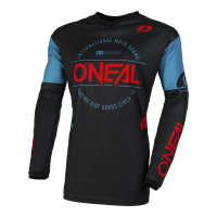Мотокрос блуза O'NEAL ELEMENT BRAND V.23 BLACK/BLUE