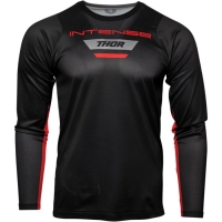 Вело джърси THOR INTENSE ASSIST BLACK/GRAY LONG SLEEVE