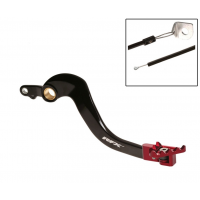 Заден лост за спирачка RFX Pro FT Rear Brake Lever (Black/Red) - Honda CRFX450 05-20