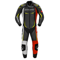 Мото екип SPIDI TRACK WIND PRO RED/YELLOW FLUO