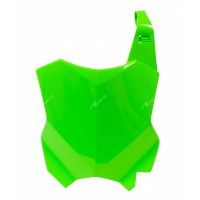 Табела за номер RACETECH Front Number Plate Neon Green Kawasaki KXF 250 17-21 / 450 16-23