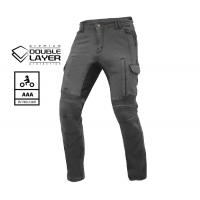 Мото дънки TRILOBITE 25604 ACID SCRAMBLER 2.0 GREY DOUBLELAYER AAA