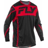 Мотокрос блуза FLY RACING Lite- Black/Red 2025
