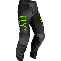 Детски мотокрос брич FLY RACING Kinetic Prodigy-Charcoal/Neon Green/True Blue