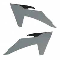 Пластмасови капаци за радиатор RACETECH Radiator Scoops KTM 23-24 (Grey)