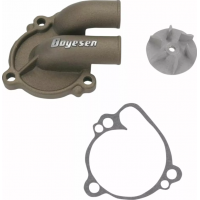 Комплект капак на водната помпа и работно колело BOYESEN COVER/IMP WAT PUMP KX/RM Magnesium