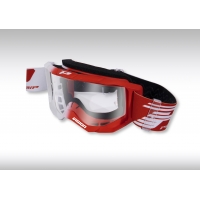 Мотокрос очила PROGRIP 3300 WH/RED CLEAR