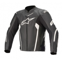 Кожено мото яке ALPINESTARS FASTER V2 AIRFLOW BLACK/WHITE