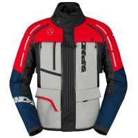 Mъжко текстилно мото яке SPIDI 4 SEASON V3 BLUE/ICE/RED