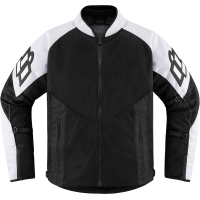 Текстилно мото яке ICON MESH AF WHITE