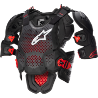 Протекторна броня ALPINESTARS A-10 V2 BLACK/RED