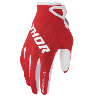 Mотокрос ръкавици THOR RIDEMODE STATIC RED