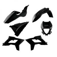 Комплект рестайлинг пластмаси POLISPORT Restyling Kit Beta RR 2T/4T (2018-19) Black