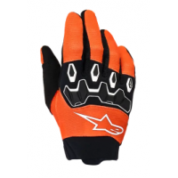 Детски мотокрос ръкавици ALPINESTARS FULL BORE V2 ORANGE/WHITE/BLACK