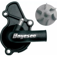 Комплект капак на водната помпа и работно колело BOYESEN COVER WATER PUMP RMZ450 Black 82616