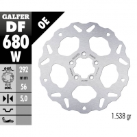 Преден спирачен диск Galfer WAVE FIXED  DISC WAVE FIXED DF680W