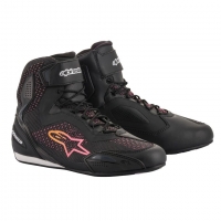 Дамски мото боти ALPINESTARS STELLA FASTER-3 RIDEKNIT Black/Yellow/Pink