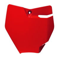Табела за номер RACETECH Front Number Plate - Gas Gas MC65 21-25 (Red)