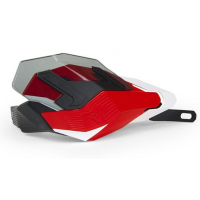 Предпазител за кормило RACETECH HP3 Adventure Handguards Red/White