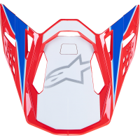 Козирка за мотокрос каска ALPINESTARS Supertech M10 AEON RD/BL