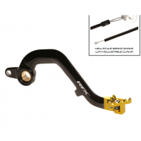 Заден лост за спирачка RFX Pro FT Rear Brake Lever (Black/Yellow) - Suzuki RM250 01-08