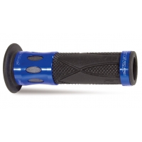Мото ръкохватки PROGRIP Double Density 728 BK/BL OPEN ENDS