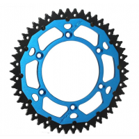 Заден пиньон RFX Pro Series Armalite Double Compound Rear Sprocket (Steel/Aluminium) - 520 48T Blue