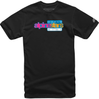 Мото тениска ALPINESTARS TEE WORLD WIDE BLACK