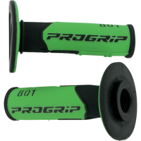 Мотокрос ръкохватки PROGRIP 801 Hybrid Duo-Density BLACK/GREEN