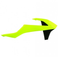 Пластмасови капаци за радиатор Polisport КТМ SX /SX-F / EXC / EXC-F / XC / XC-F Flo Yellow