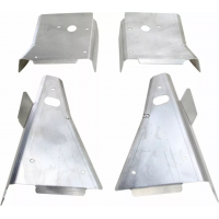 A-Arm протектори MOOSE RACING GUARDS AARM RZR FRT/RR Polaris RZR 900