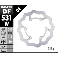 Заден спирачен диск Galfer WAVE FIXED 240x4mm DF531W