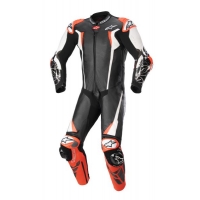 Кожен екип ALPINESTARS RACING ABSOLUTE V2 BLACK/FLUO RED/WHITE