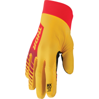 Мотокрос ръкавици THOR AGILE ANALOG YELLOW/RED