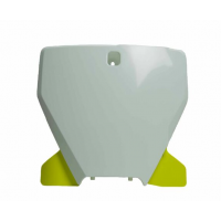 Табела за номер RACETECH Front Number Plate White/Yellow Husqvarna TC/FC 19-20