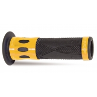 Мото ръкохватки PROGRIP Double Density 728 BK/GD OPEN ENDS