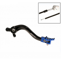 Заден лост за спирачка RFX Pro ST Rear Brake Lever (Black/Blue) - Husqvarna TC85