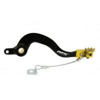 Лост за спирачка RFX Pro FT Rear Brake Lever (Black/Yellow) - Suzuki RMZ250 07-12