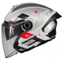 Скутер каска MT COSMO SV SILENCE A2 GREY GLOSS