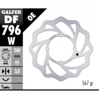 Преден спирачен диск Galfer WAVE FIXED  DISC WAVE FIXED DF796W