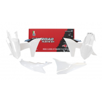 Комплект пластмаси RACETECH Plastic Kit with left Airbox Side Panel KTM 2024 (White)