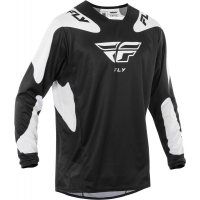 Мотокрос блуза FLY RACING Kinetic SYM-Black/White 2025