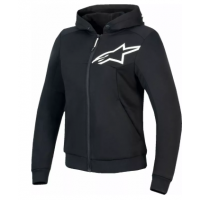 Дамски мото суичър ALPINESTARS Stella Chrome v2 BLK/WHT
