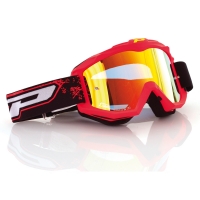 Мотокрос очила PROGRIP 3200 MIRROR RED/YELLOW