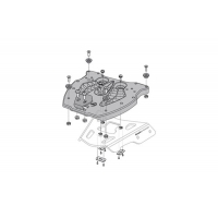 Стойка за куфар SW-MOTECH Adapter Plate for ALU-RACK