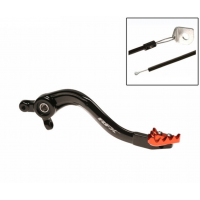 Заден лост за спирачка RFX Pro ST Rear Brake Lever (Black/Orange) - KTM SX85