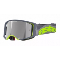 Мотокрос очила ALPINESTARS SUPERTECH STREAM GRAY/YLW MIRROR-SILVER