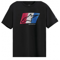 Мото тениска ALPINESTARS SS CSF GLOBAL BLACK/RЕD/WHITEH/BLUE