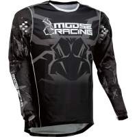 Мотокрос блуза MOOSE RACING AGROID GRAY/BLACK